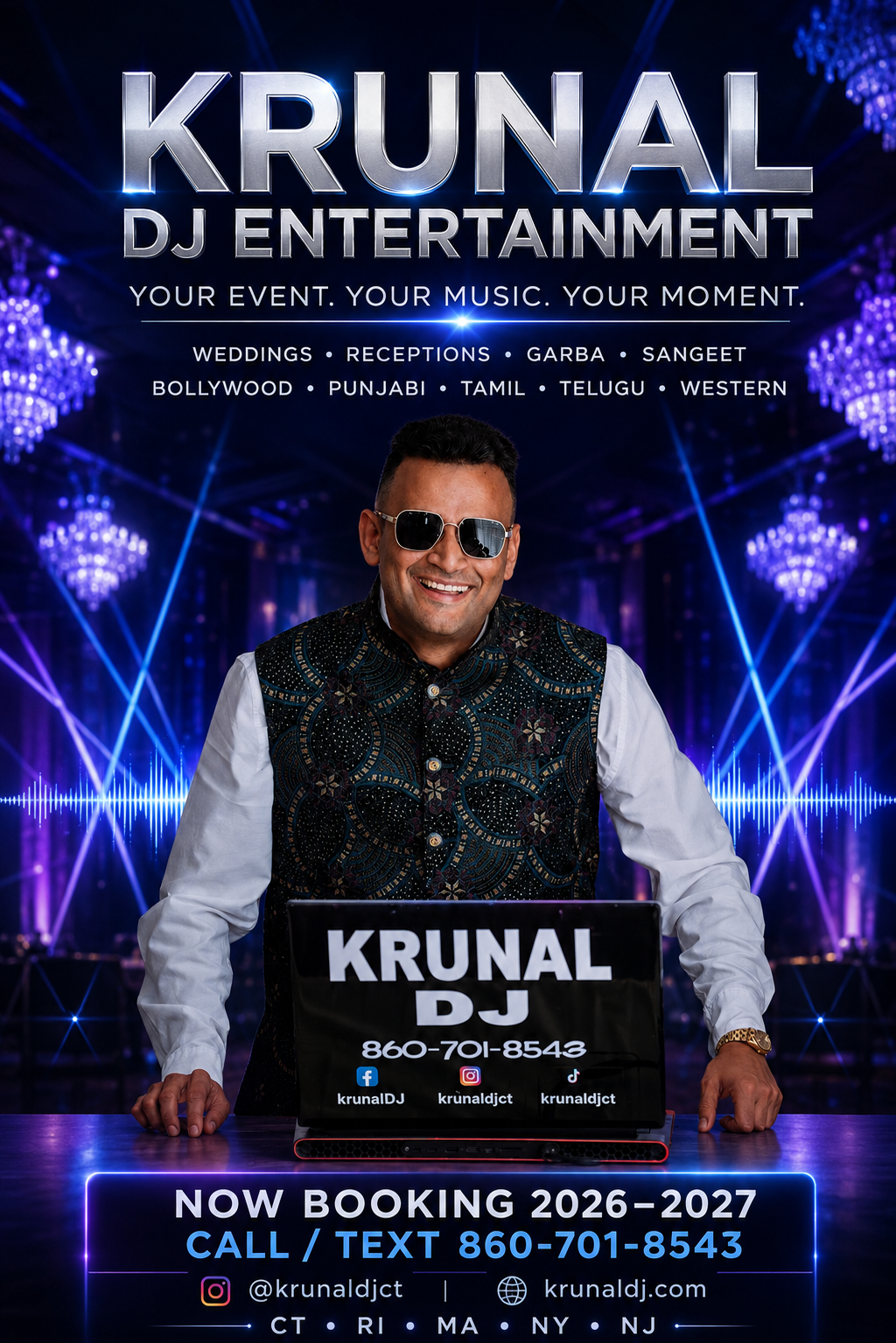 Krunal DJ at the booth